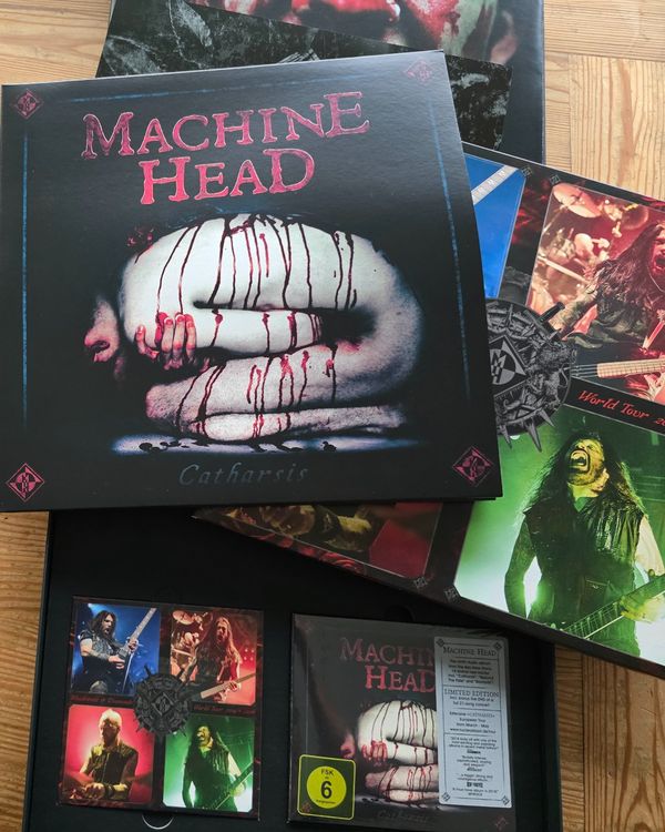 Machine Head – Catharsis 4 LP Box-Set 2018 (Neu (gemäss Beschreibung ...