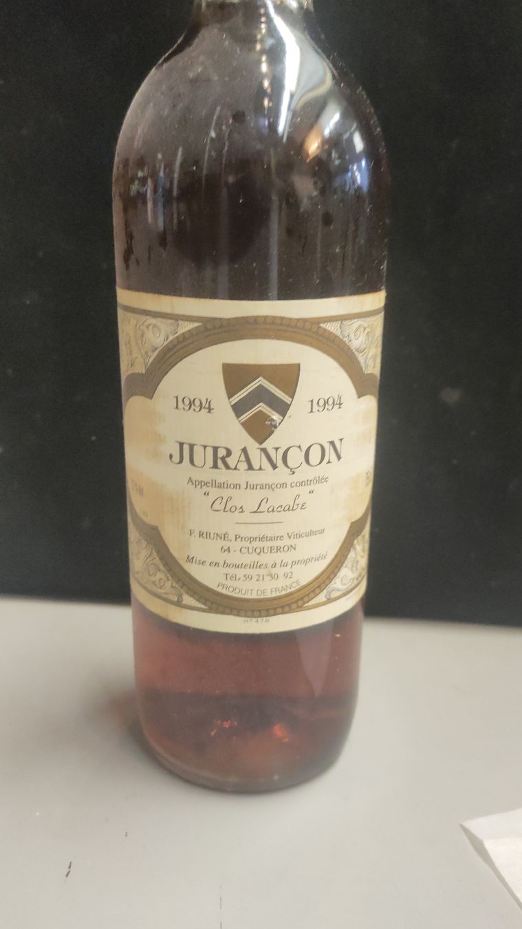 Wein: JURAÇON CLOS LACABE 1994 – Neu (gemäss Beschreibung) aus Genève von Leboucheoreilles 1