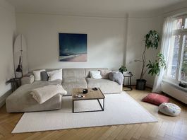 Westwing Sofa Melva Cord beige