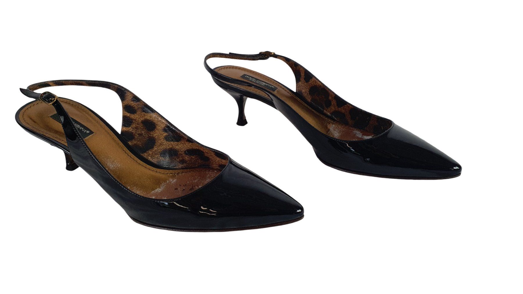 Dolce & Gabbana Scarpe da donna: DOLCE & GABBANA Slingback-Pumps Gr. 39 Schwarz – Nuovo (secondo la descrizione) da Wangen b. Olten venduto da Restwert_Wangen 1