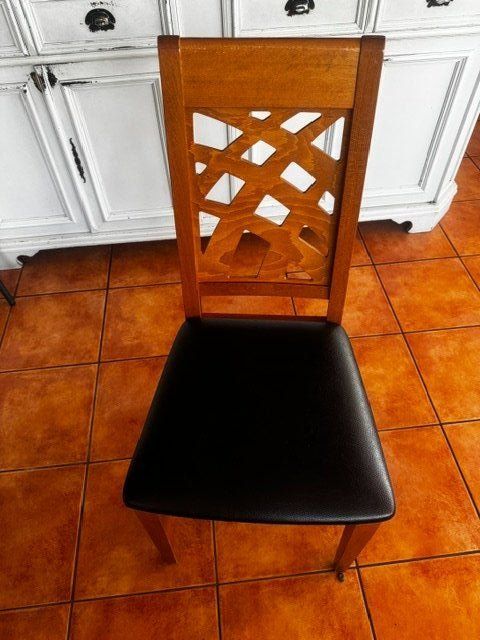 Sedie: chaises salle à manger en bois massif – Usato da Fenin venduto da con_6zx6