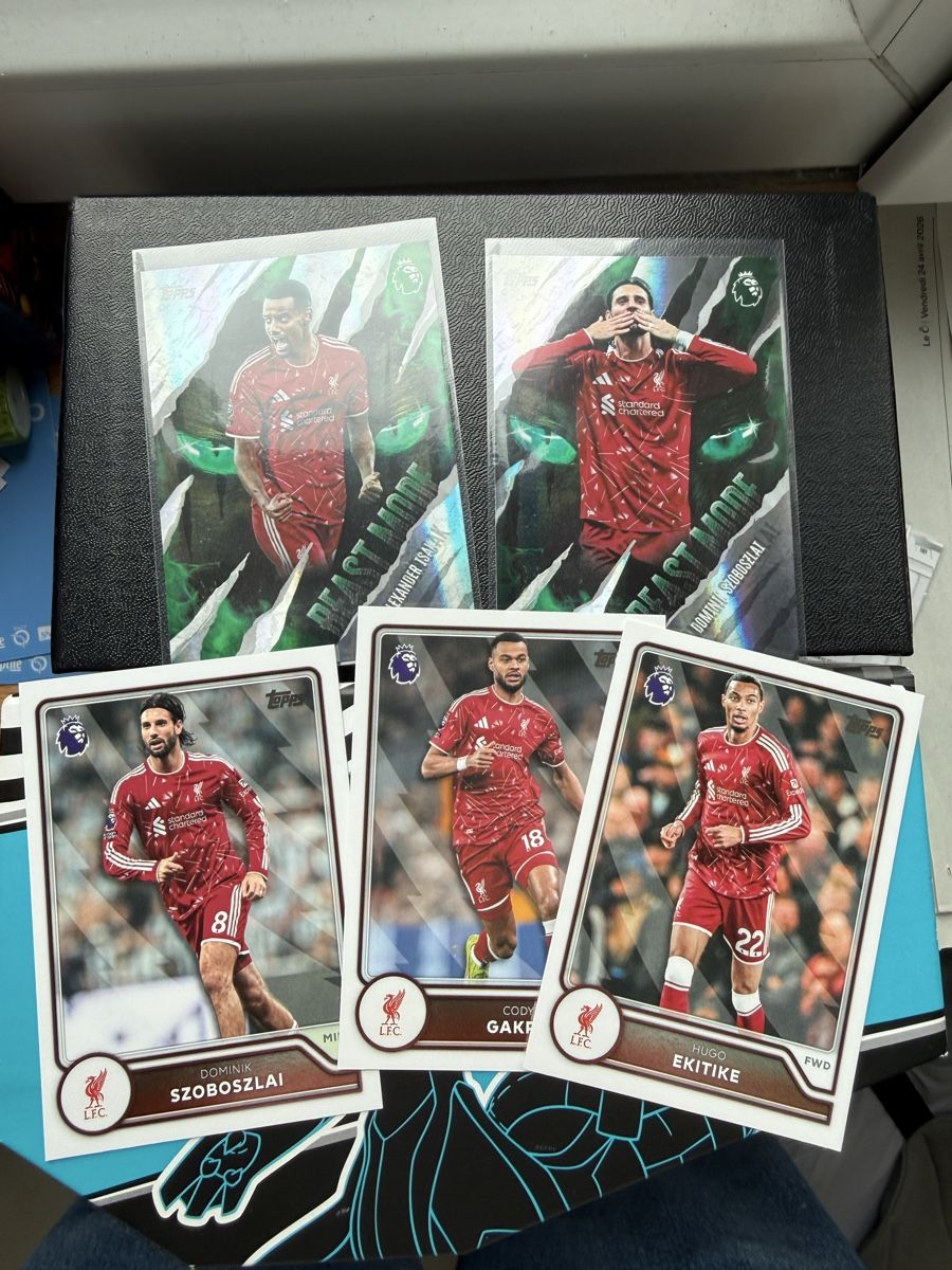 Topps Cartes à collectionner: Carte de Liverpool topps flagship 2026 – Neuf (Voir description) à La Chaux-de-Fonds par Chacha99
