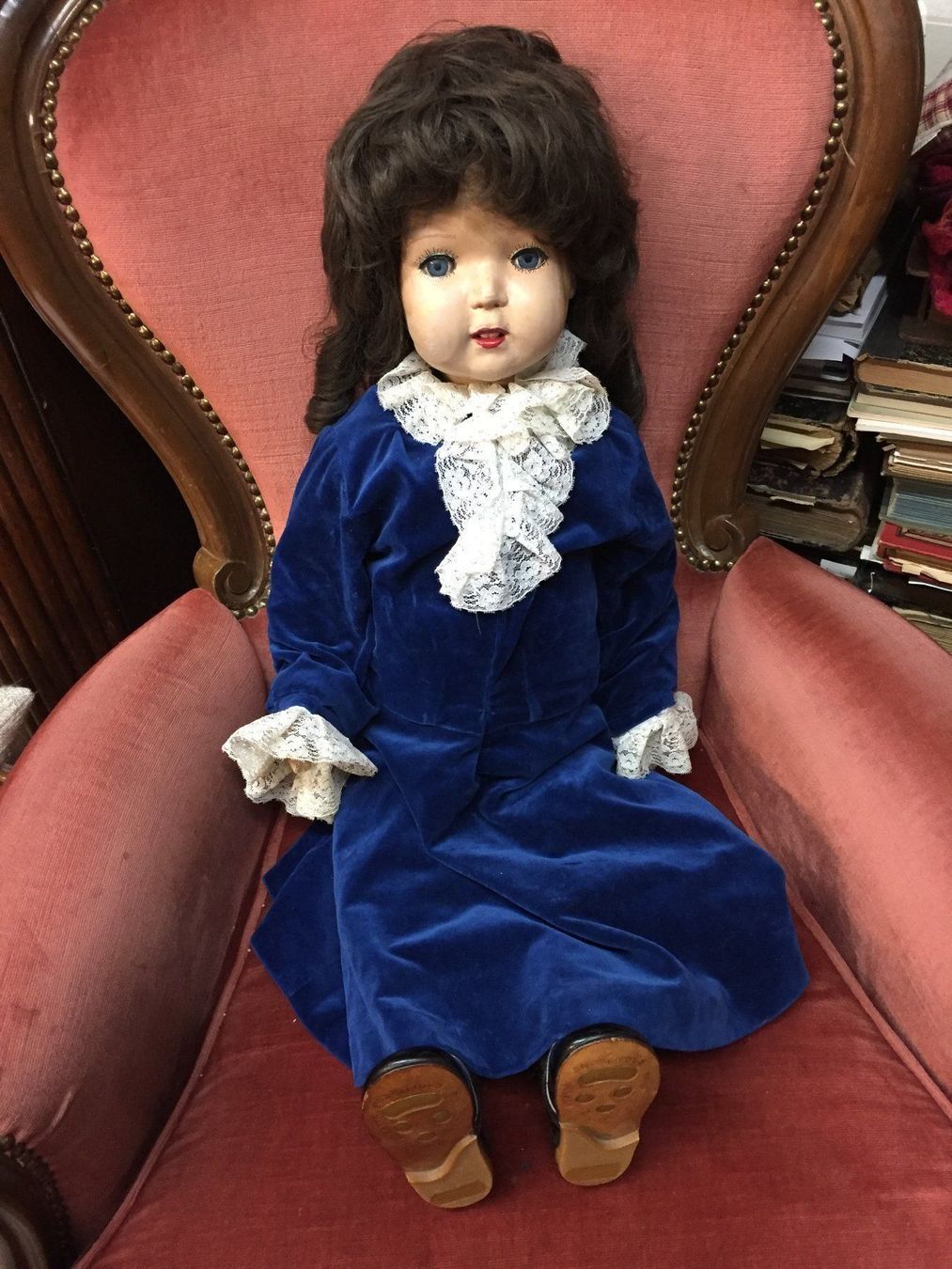 Bambole: Alte Schöne Puppe / Ancienne Poupée – Usato da Schaffhausen venduto da vintageville 1