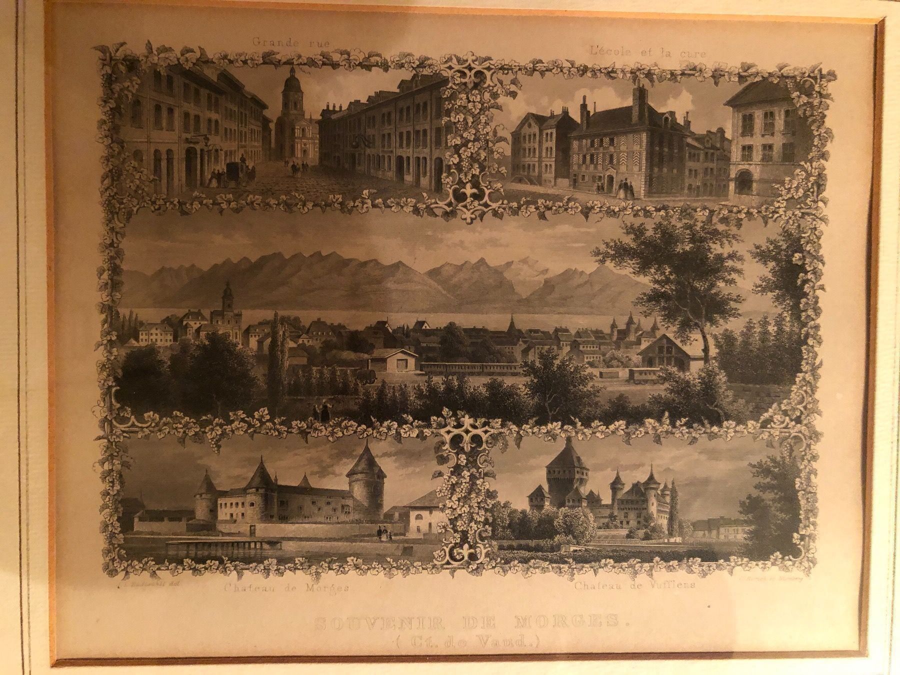 Foto & Immagini: Souvenir de Morges. Verlag Chr. Krüsi. – Usato da Wald ZH venduto da mlnt 7