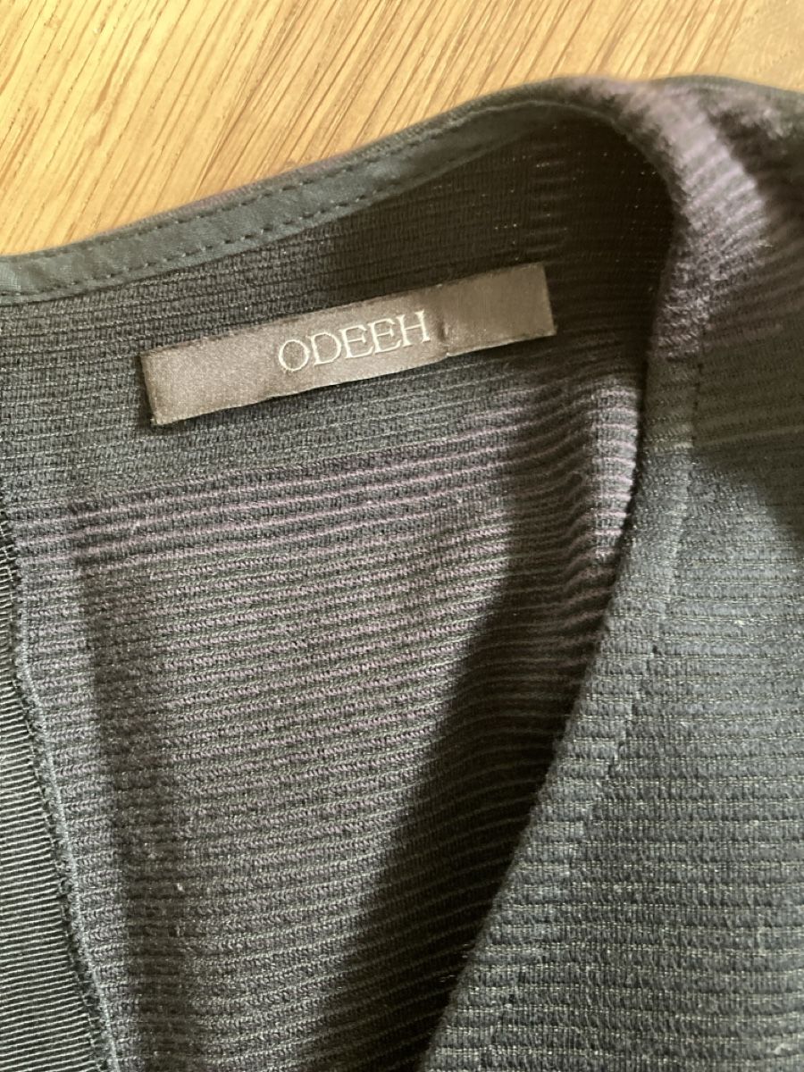 T-shirt: ODEEH Shirt Gr. 36 Schwarz Kurzarm – Usato da Bern venduto da nelke08 3