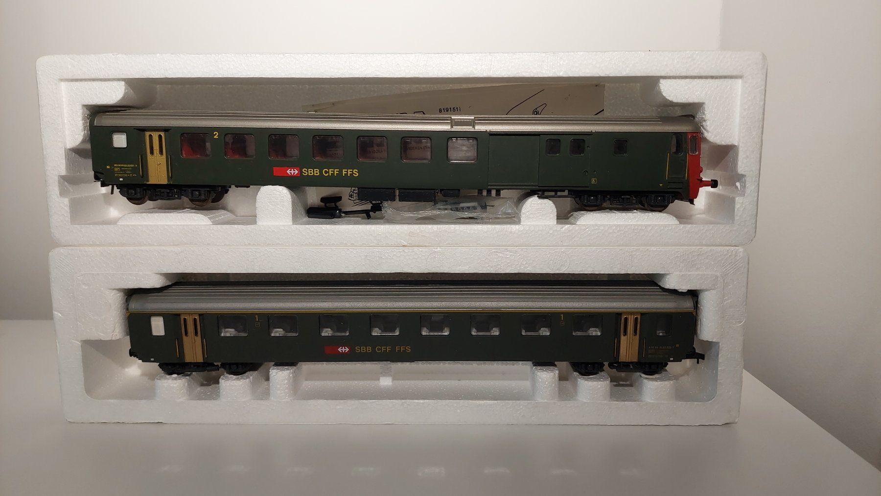 Lima Modellini di ferrovie: Lima BDt EW II und A EW I – Usato da Suchy venduto da NDM2228 1