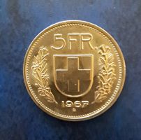 5 Fr. Silber-Fünfliber 1967