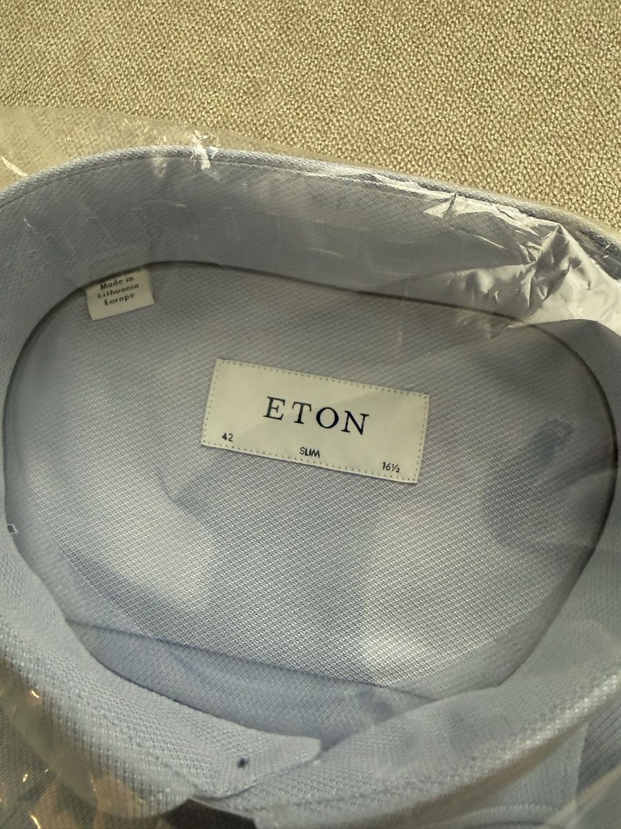 Hemden: Hemd ETON Slim blau  /  NEU/OVP – Neu und originalverpackt aus Schübelbach von Coopers6 3