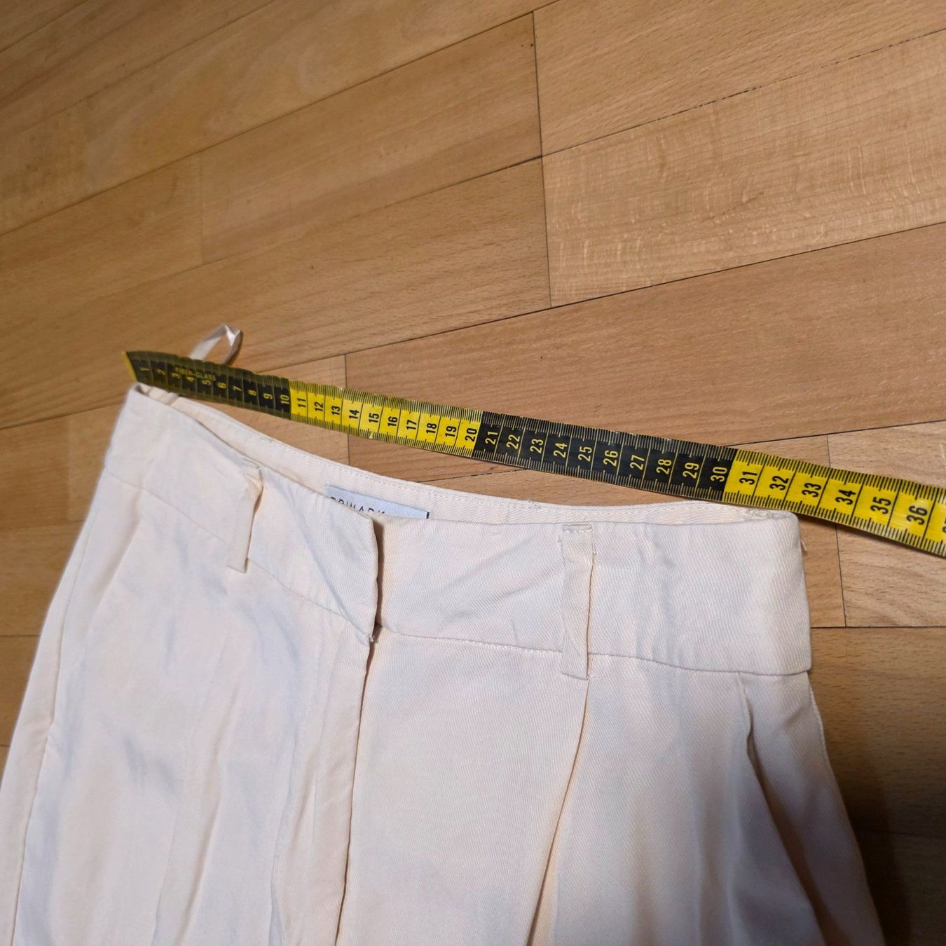Primark Pantaloni: Primark Lyocell Palazzo Hose Creme Gr. 36/S – Usato da Wald ZH venduto da CapLux 8