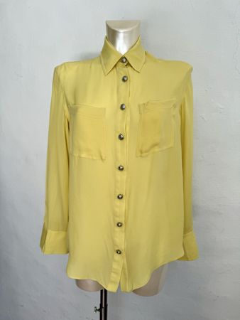 Balmain silk  shirt new