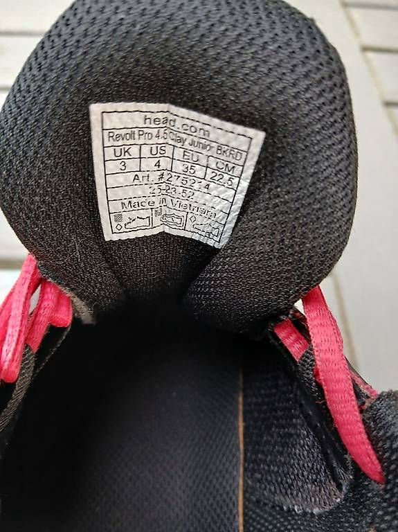 Scarpe per ragazzi: Tennisschuh Kind Gr. 35 HEAD – Usato da Schiers venduto da Batigol68 2