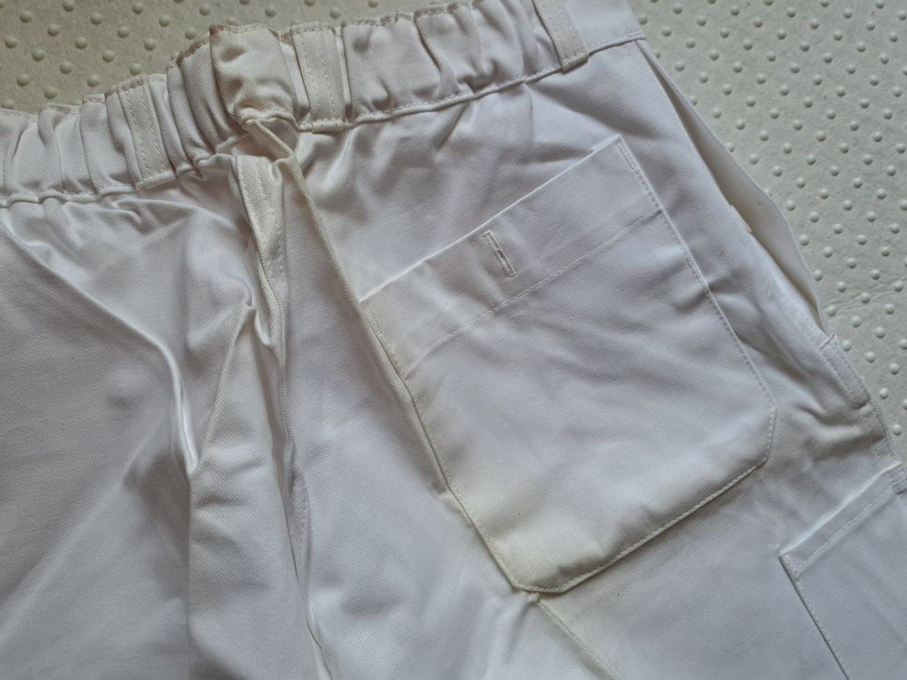 Pantaloni: Weisse Arbeitshose Malerhose Fischer Pêcheur Gr. 50 – Nuovo (secondo la descrizione) da Gysenstein venduto da joshuas81 3