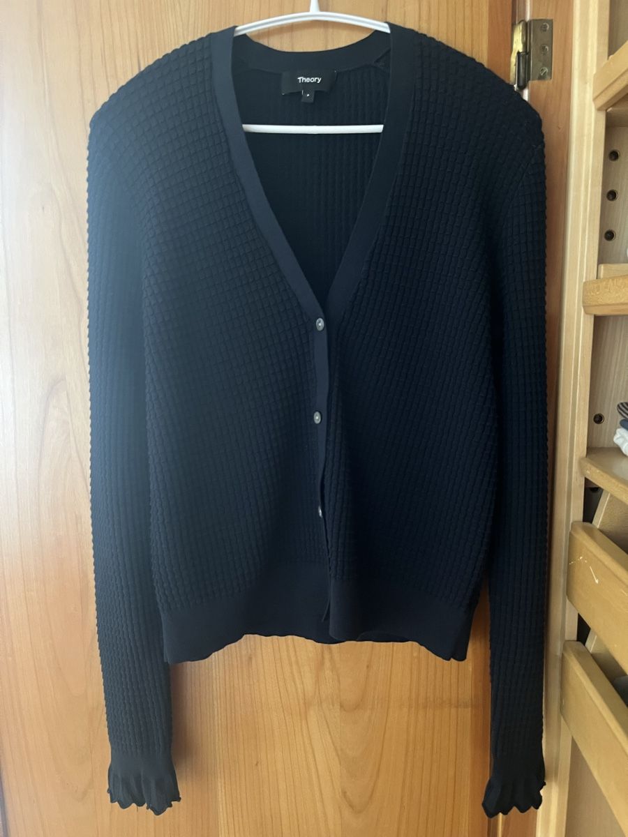 Theory Maglioni & Felpe: Theory navy Cardigan – Usato da Zürich venduto da Smartcookies