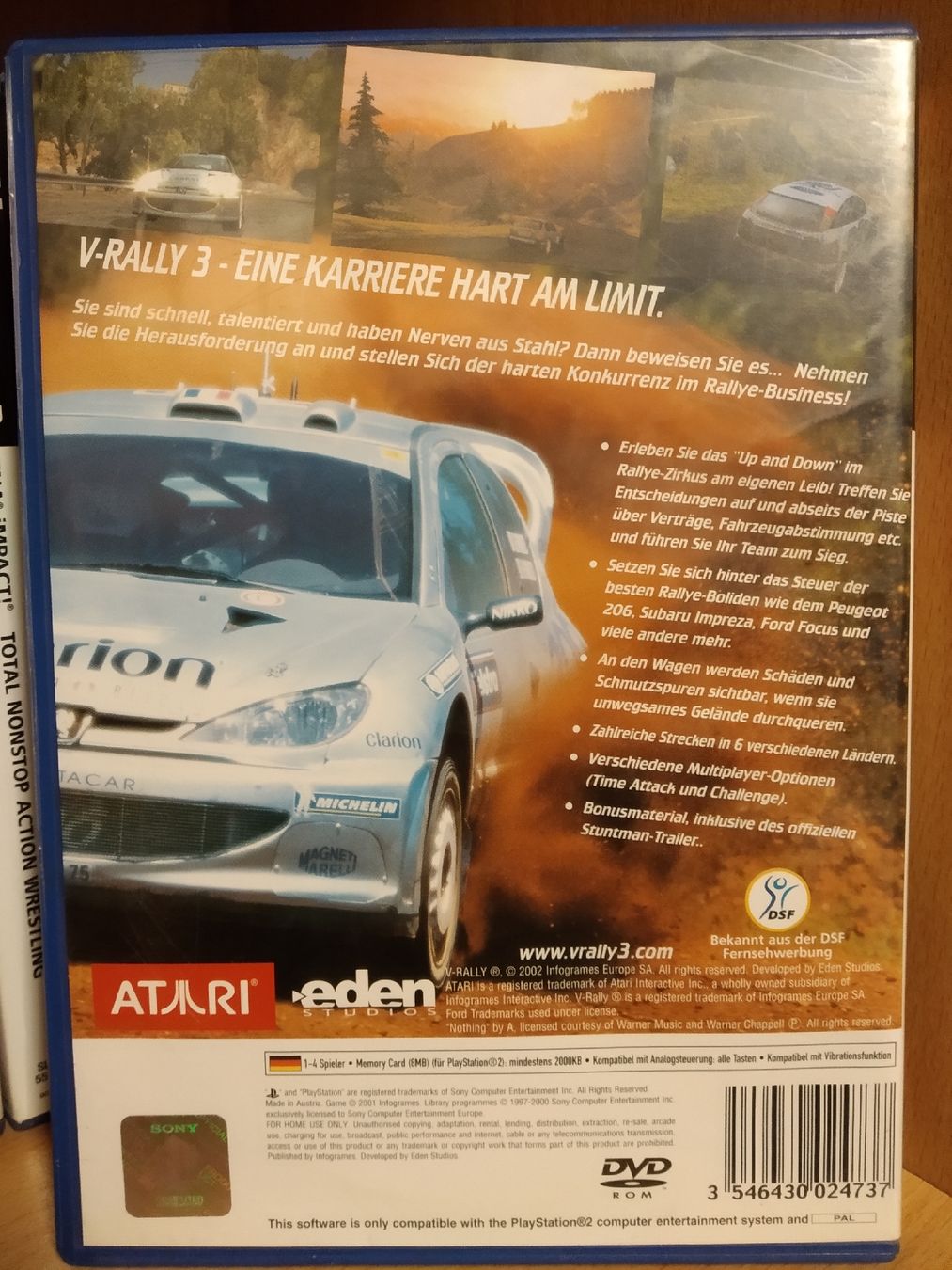 Sony Giochi: PlayStation 2 - PS2 - V- Rally 3 (DE) – Usato da Fribourg venduto da PastGame 1