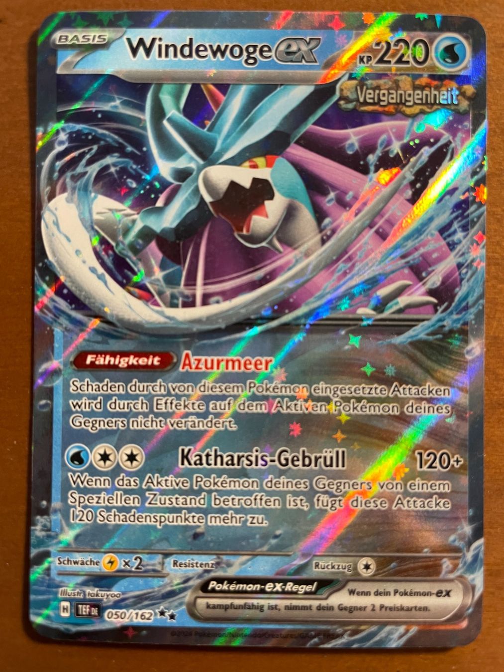 Pokémon Carte collezionabili: Pokemon Windewoge eX (Versand gratis) – Nuovo (secondo la descrizione) da Chur venduto da Angerson