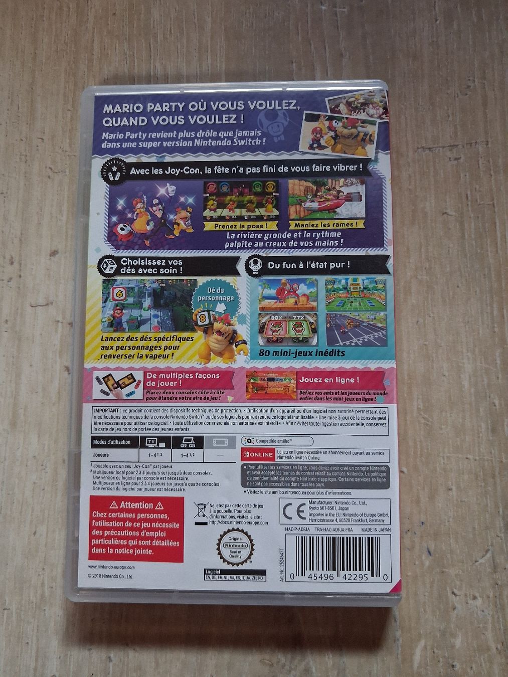 Nintendo Giochi: Nintendo switch super mario party – Usato da Mayens-De-Chamoson venduto da arvine29 1
