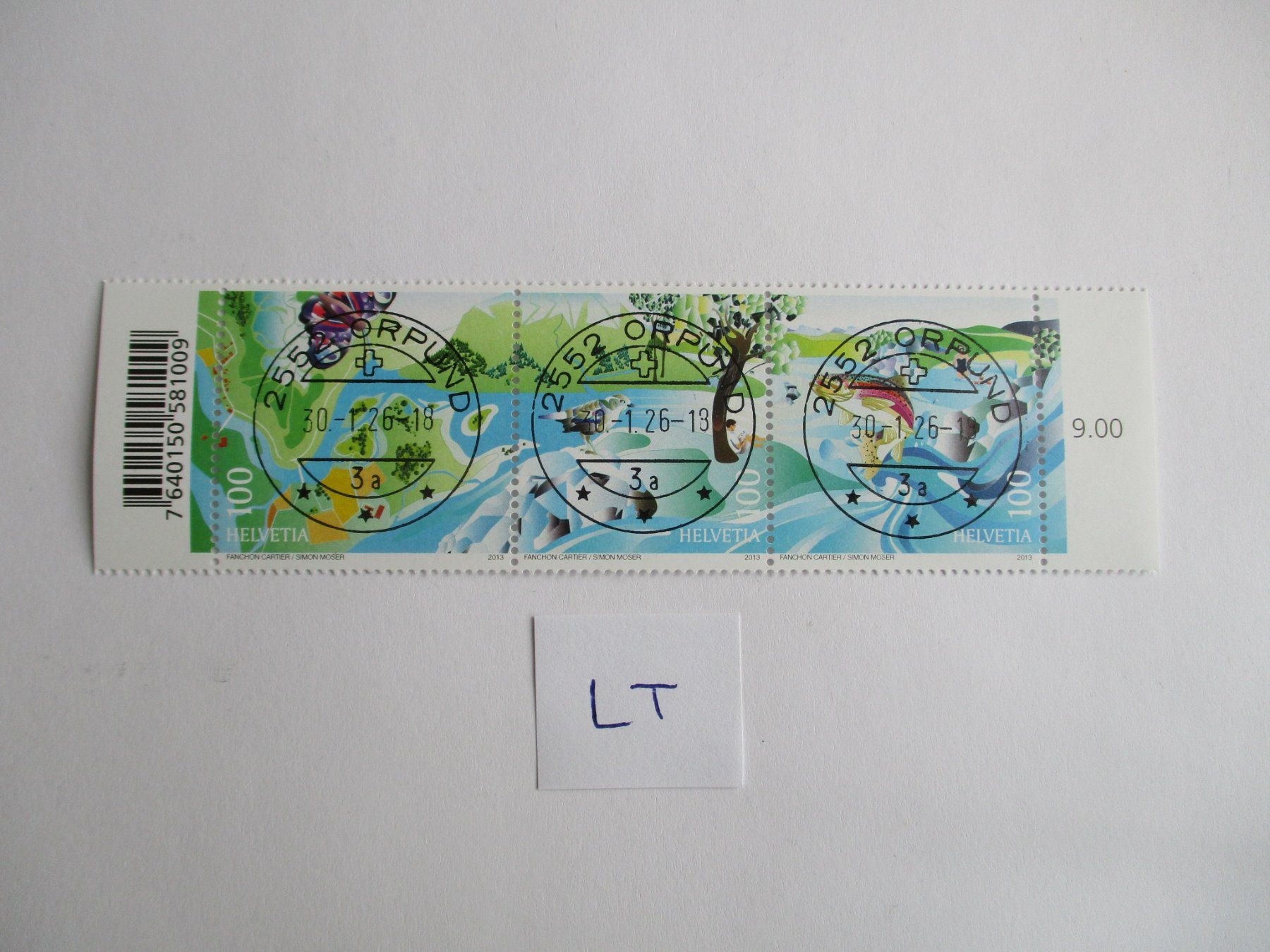 Tutti i francobolli: Voll Letzttagsstempel der Poststelle 2552 Orpund – Nuovo (secondo la descrizione) da Langnau b. Reiden venduto da Aktuell88
