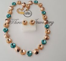 Threlion Modeschmuck-Set mit Swarovski Kristallen