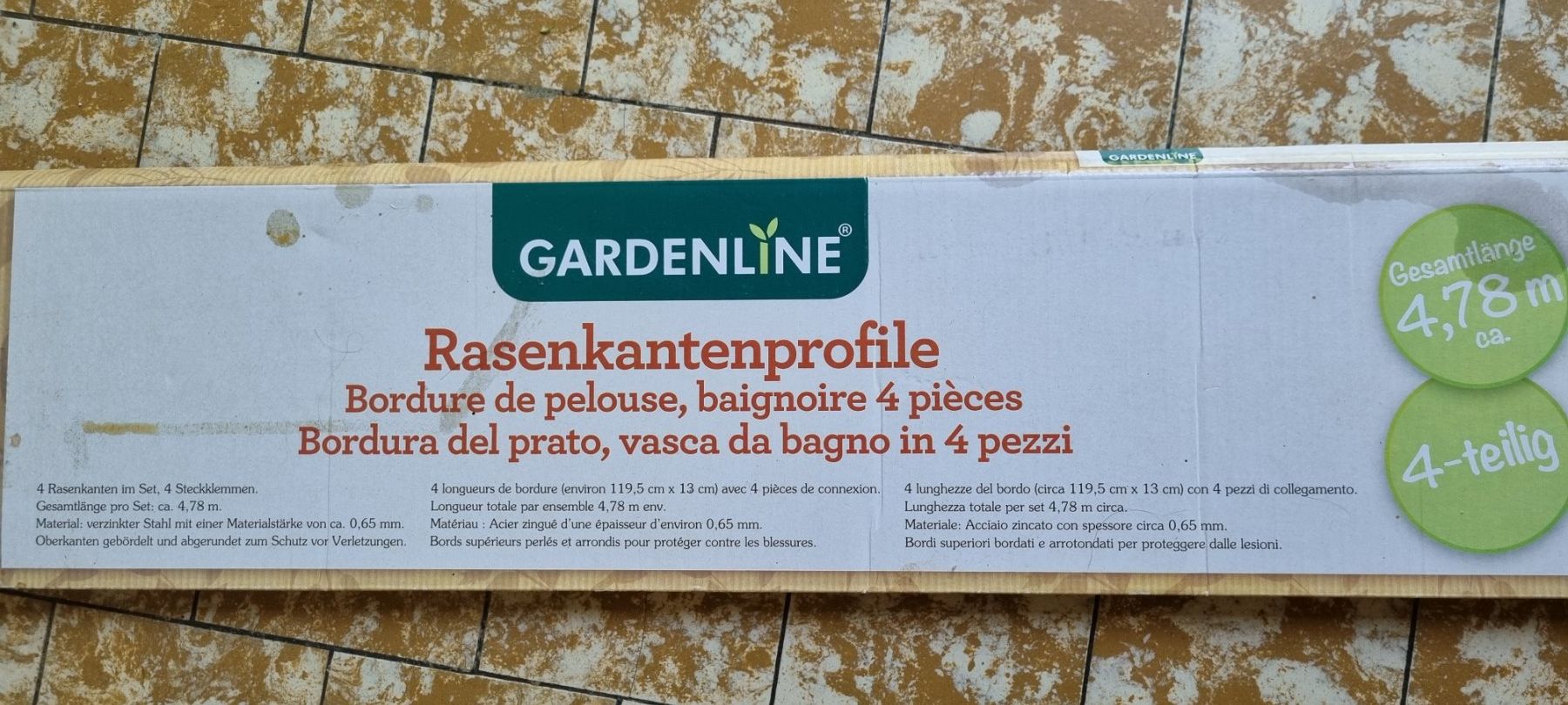 Profilati: Rasenkantenprofile 4.78 m neu – Nuovo (secondo la descrizione) da egliswil venduto da Maggy6