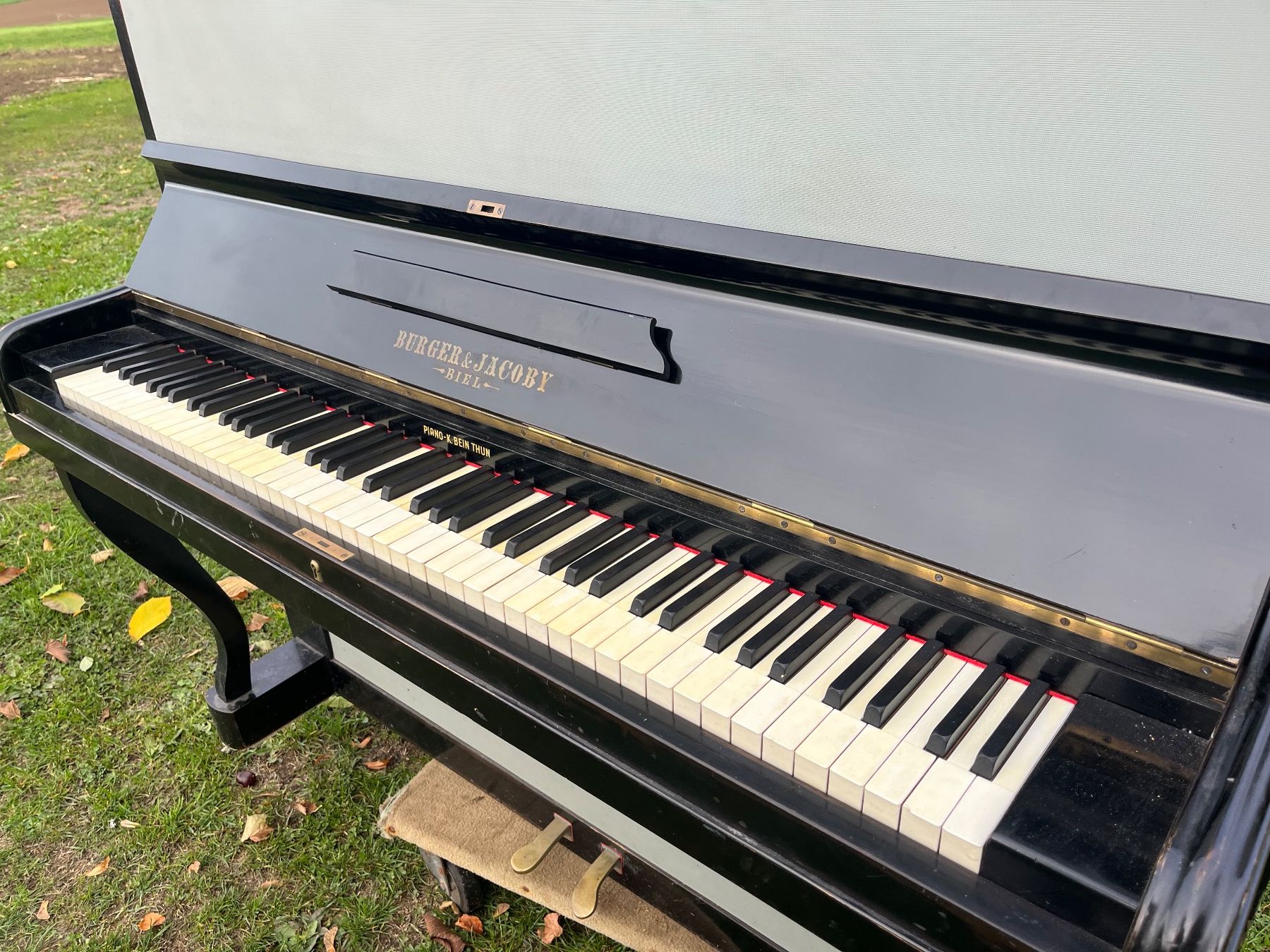 Burger & Jacobi Musikinstrumente: Klavier Burger Jacoby – Gebraucht aus Allmendingen b. BE von juair 6