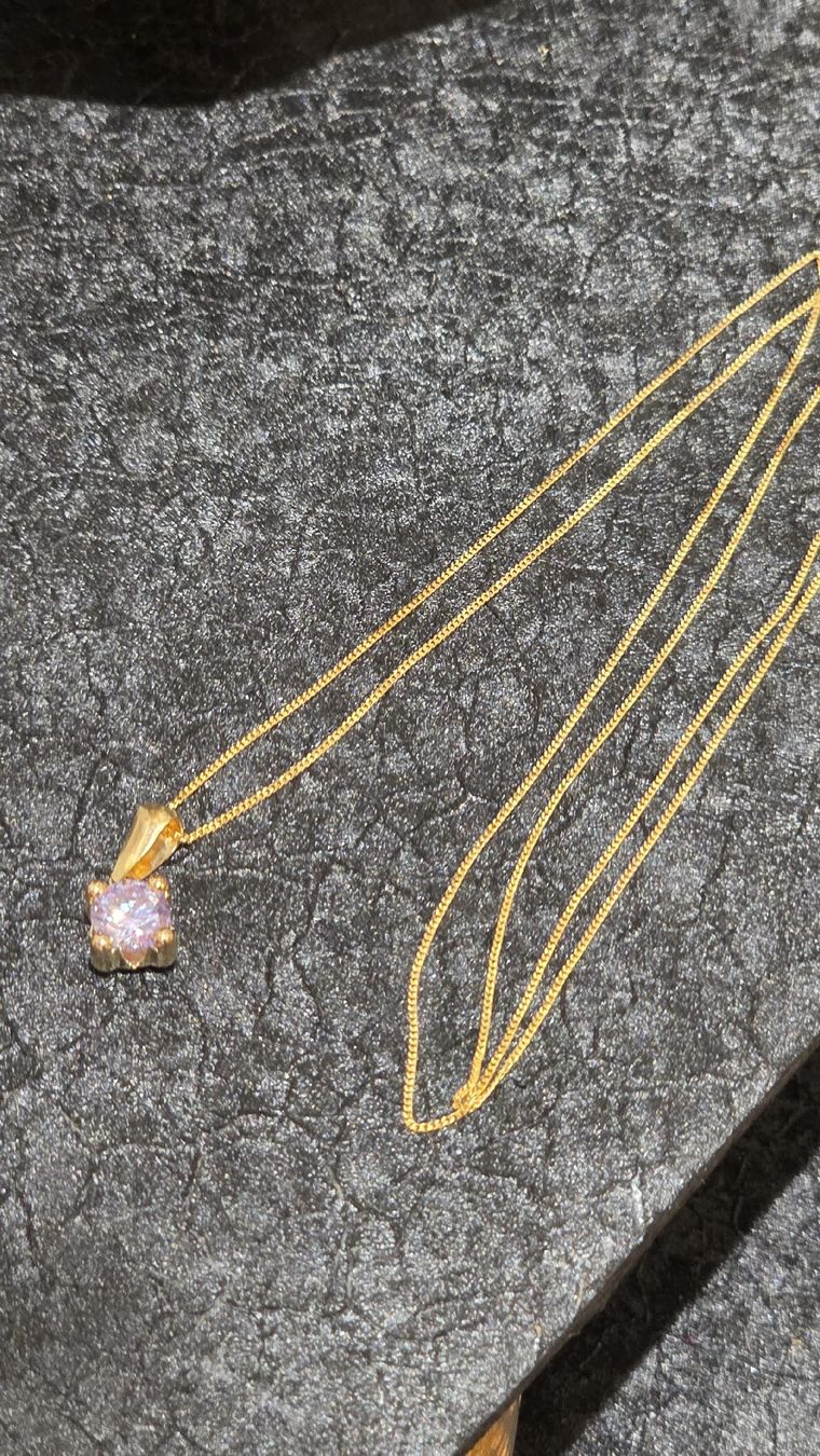 Catenine: Halskette aus Echtgold mit Geburtsstein gelb – Nuovo e nell'imballaggio originale da Hemmental venduto da GoldundGlanz 5