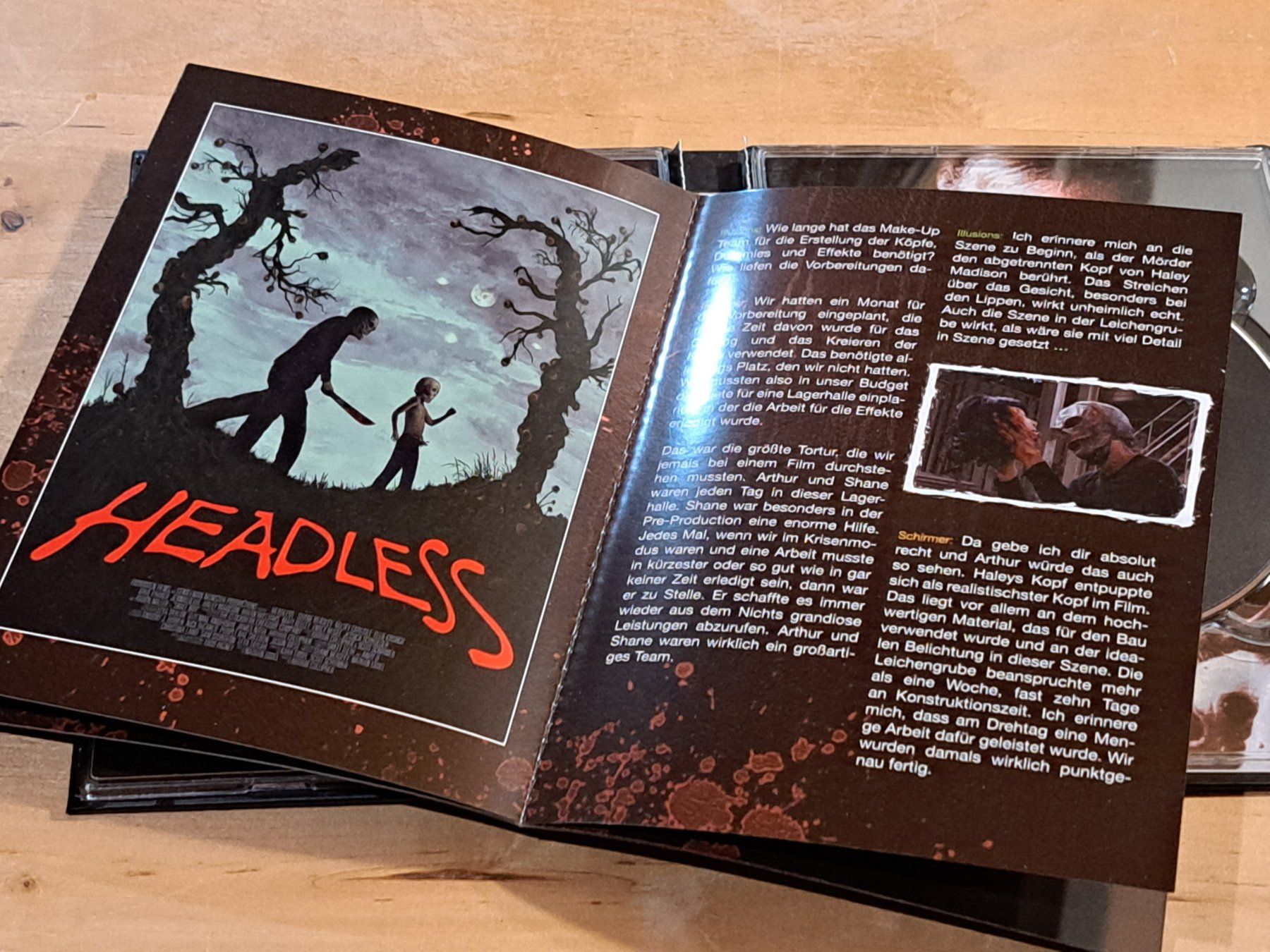 Tutti i DVDs: Mediabook Headless mit Blu-ray und DVD – Nuovo (secondo la descrizione) da Unterseen venduto da Kanica 7