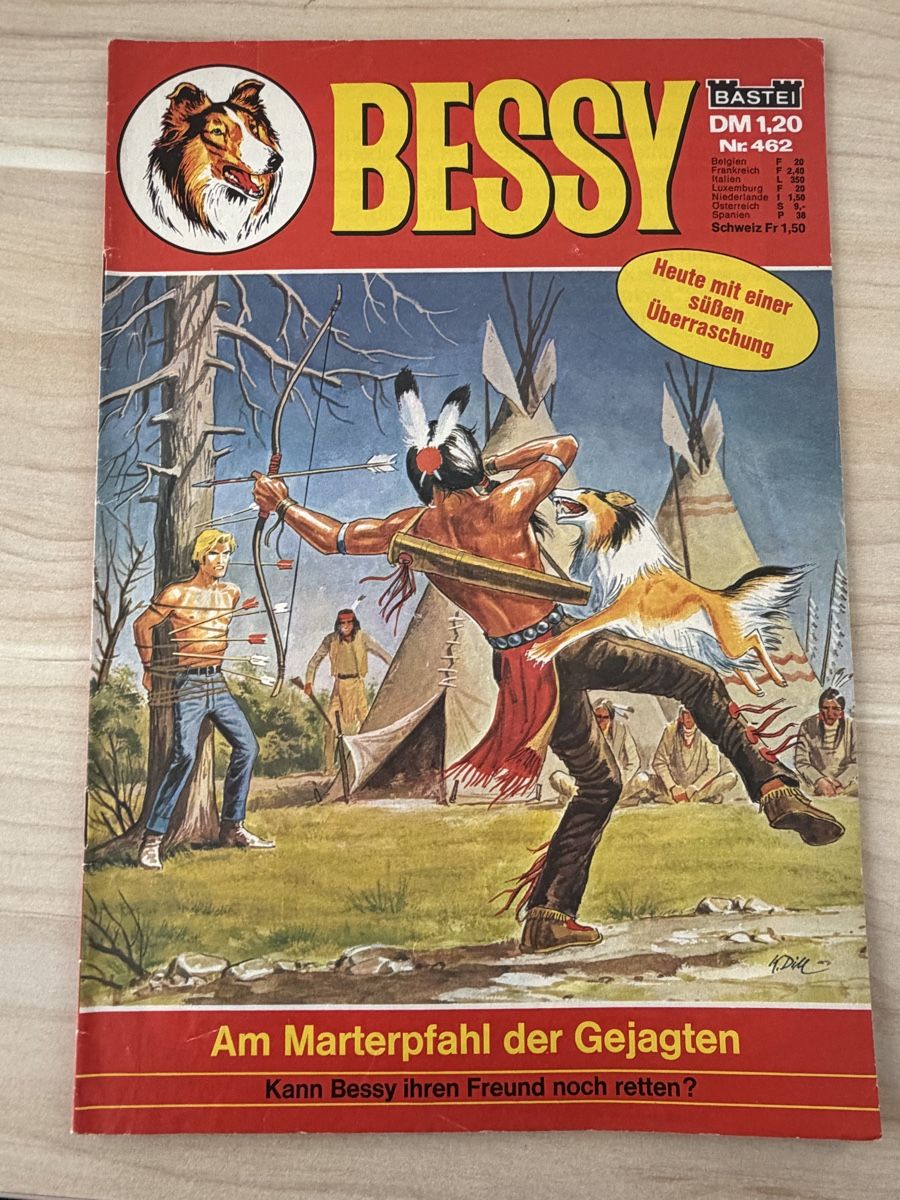 Fumetti: Bessy Bastei 1.Auflage Heft 462 – Usato da Kehrsatz venduto da Raboy