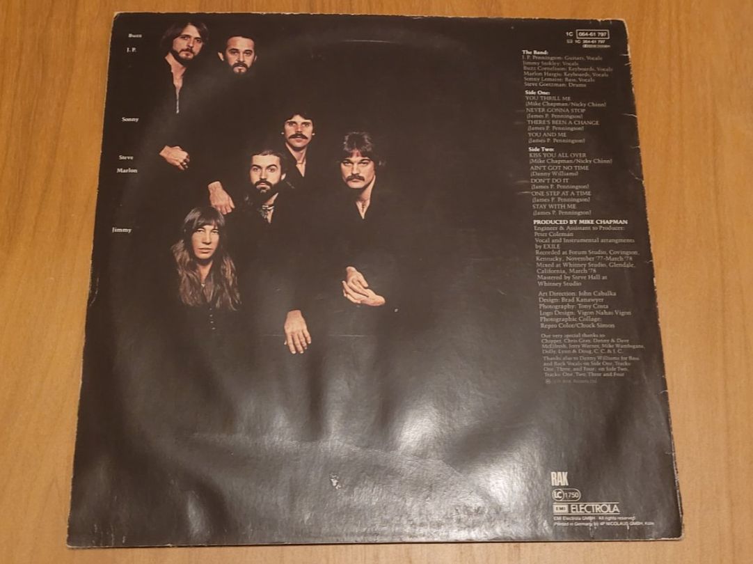Dischi in vinile: LP  Exile – Usato da Martigny venduto da MZ-67 1