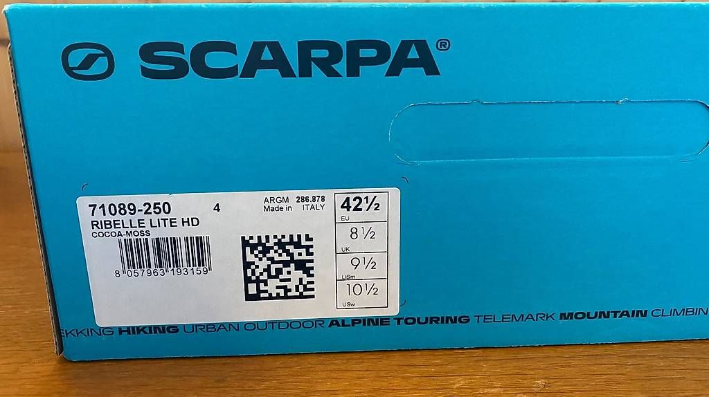 Scarpa Scarpe da uomo: Scarpa Ribelle Lite HD 42.5 neu – Nuovo (secondo la descrizione) da Arlesheim venduto da gab_tst5 4