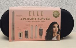 ELLE 5-in-1 Haarstyling-Set, neu, mit Zubehör!