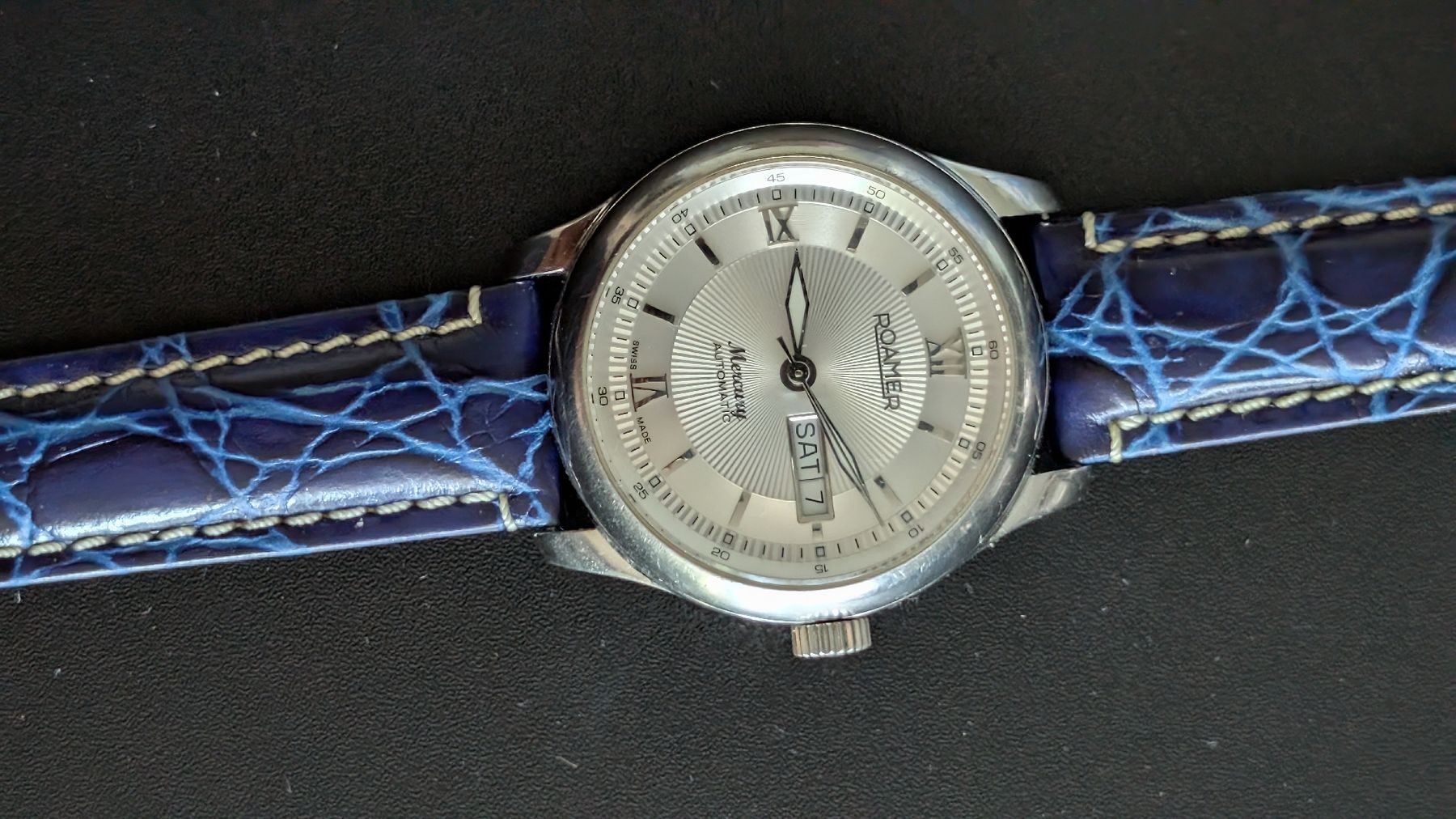 Roamer Orologi: ROAMER Mercury Automatic Herren Uhr mit Datumsanzeige – Usato da Kreuzlingen venduto da lup_jd2v 6