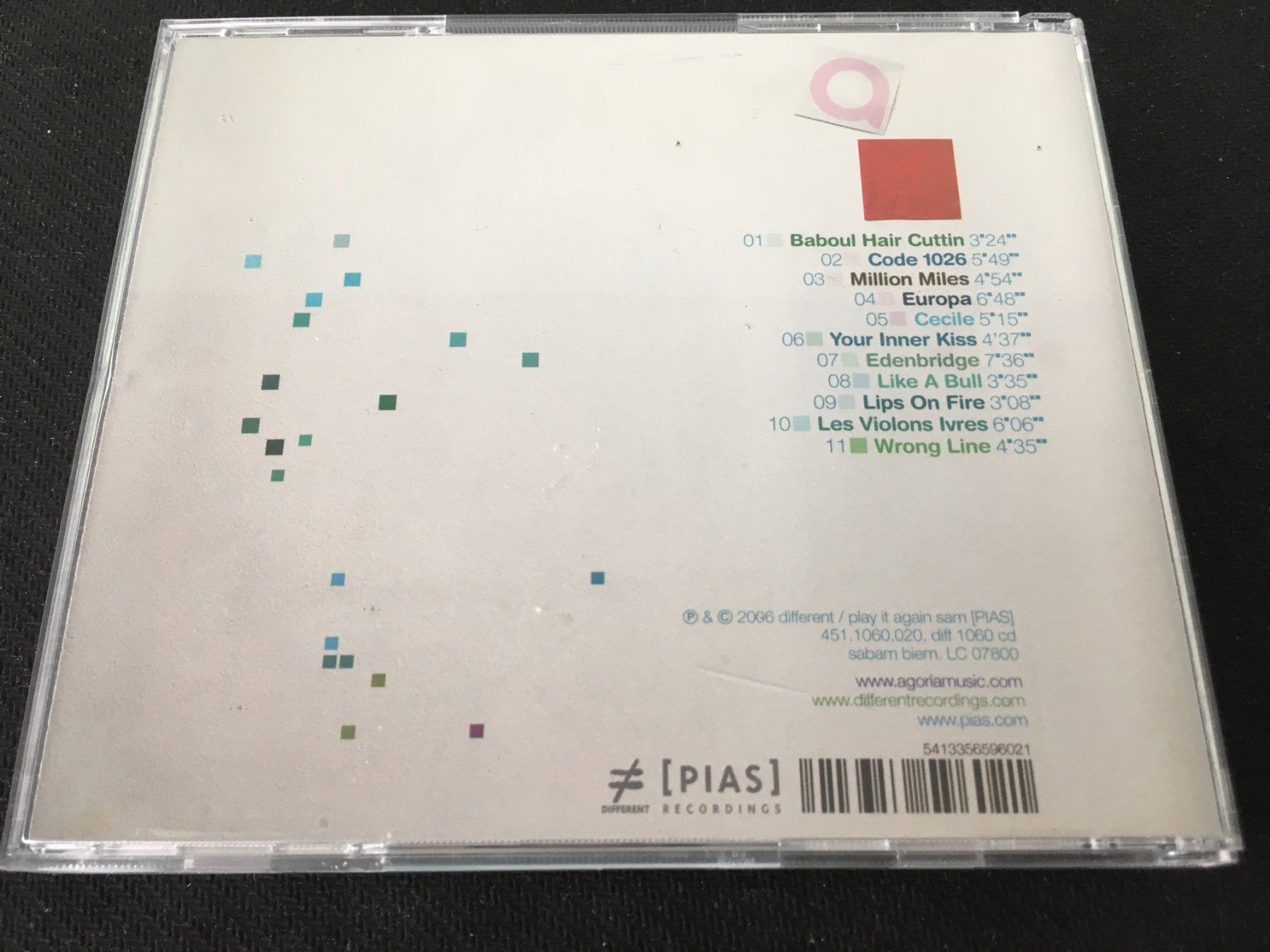CDs: Agoria - The green arm chair -CD- – Gebraucht aus St.Gallen von MedienJoe 2