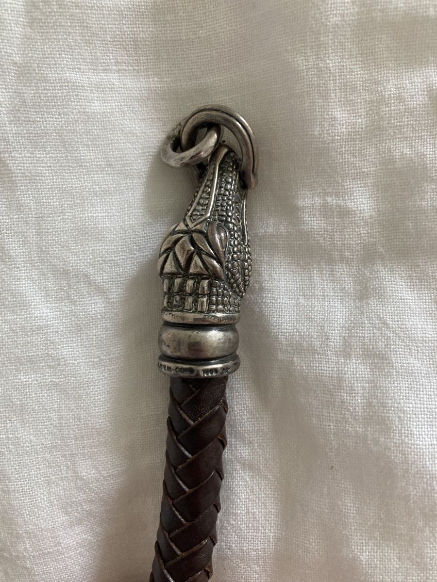 Catenine: Kieselstein-Cord Halsband – Usato da Zürich venduto da mainau16 5