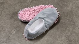Mikrofaser Mop Hausschuhe - 41/42 - Geschenkidee