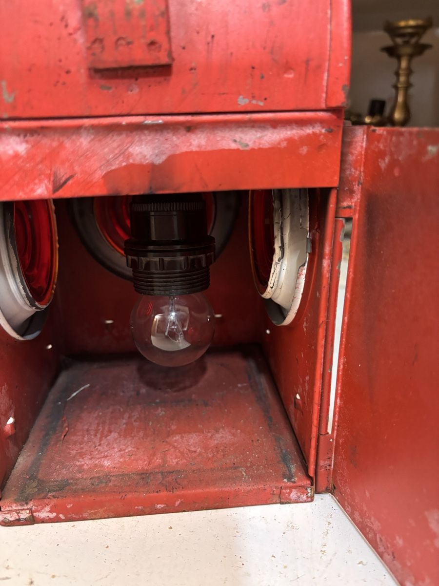 Lampade: Bahn Lampe mit elektrisch – Usato da Escholzmatt venduto da sukides55 2