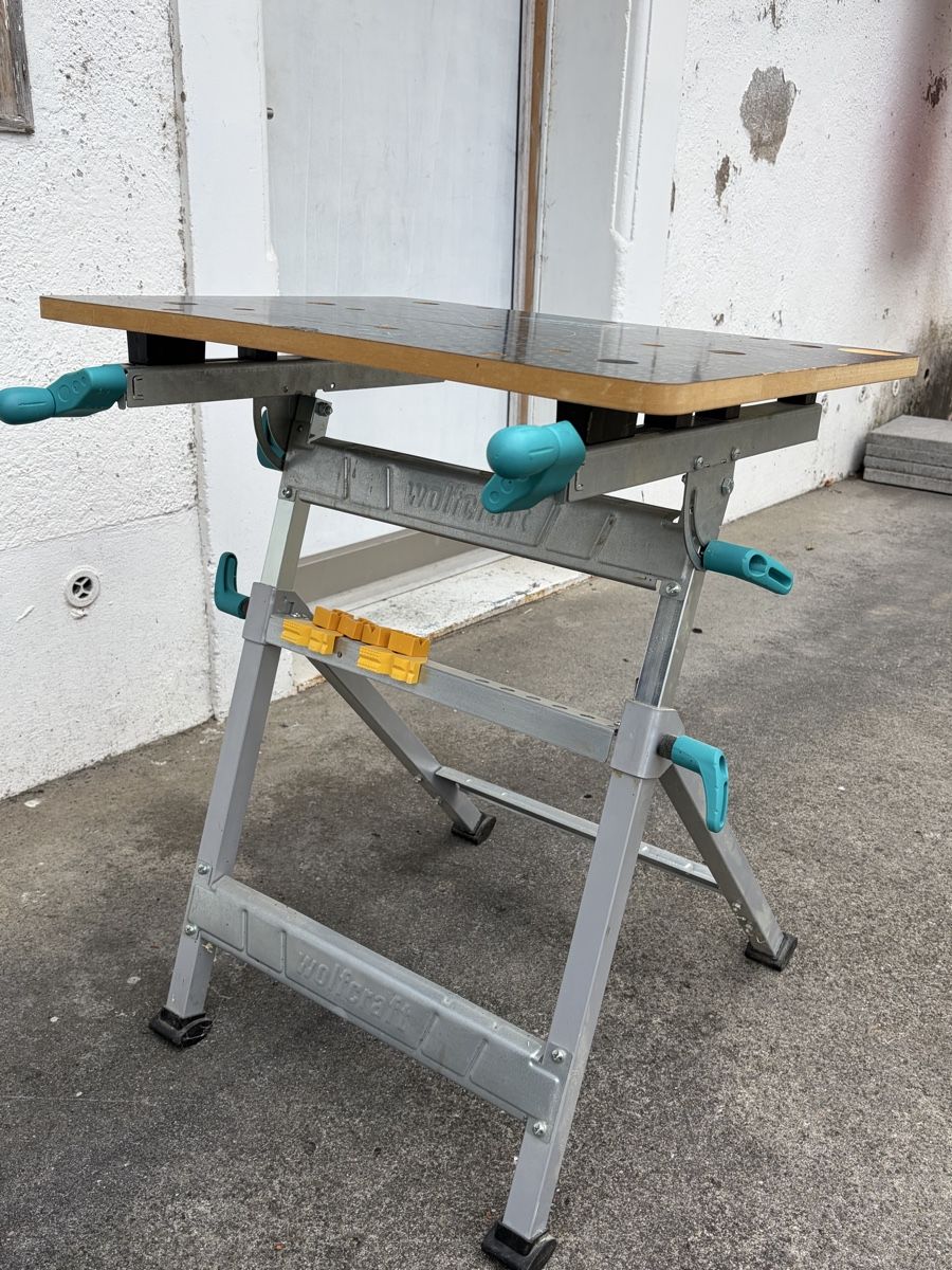 Wolfcraft Banchi da lavoro: Wolfcraft Master 600 Werkbank klappbar gebraucht – Usato da Veltheim AG venduto da eri_n5pn