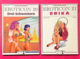 Eroticon 20 Drei Schwestern und 21 Erika, hardcover, 18+
