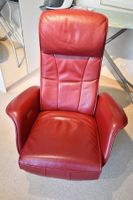 Leder Sessel rot