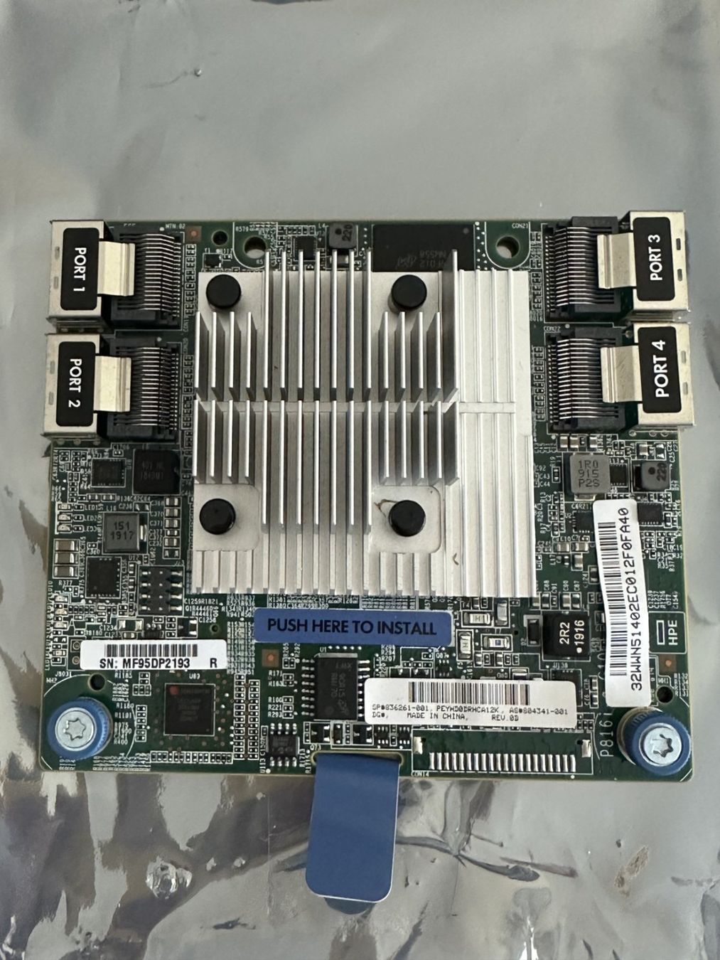 Hewlett Packard Serveurs: HP Smart Array P816i-a SR Gen 10 Controller SP: 836261-001 – D'occasion à Münsingen par Hanibal26