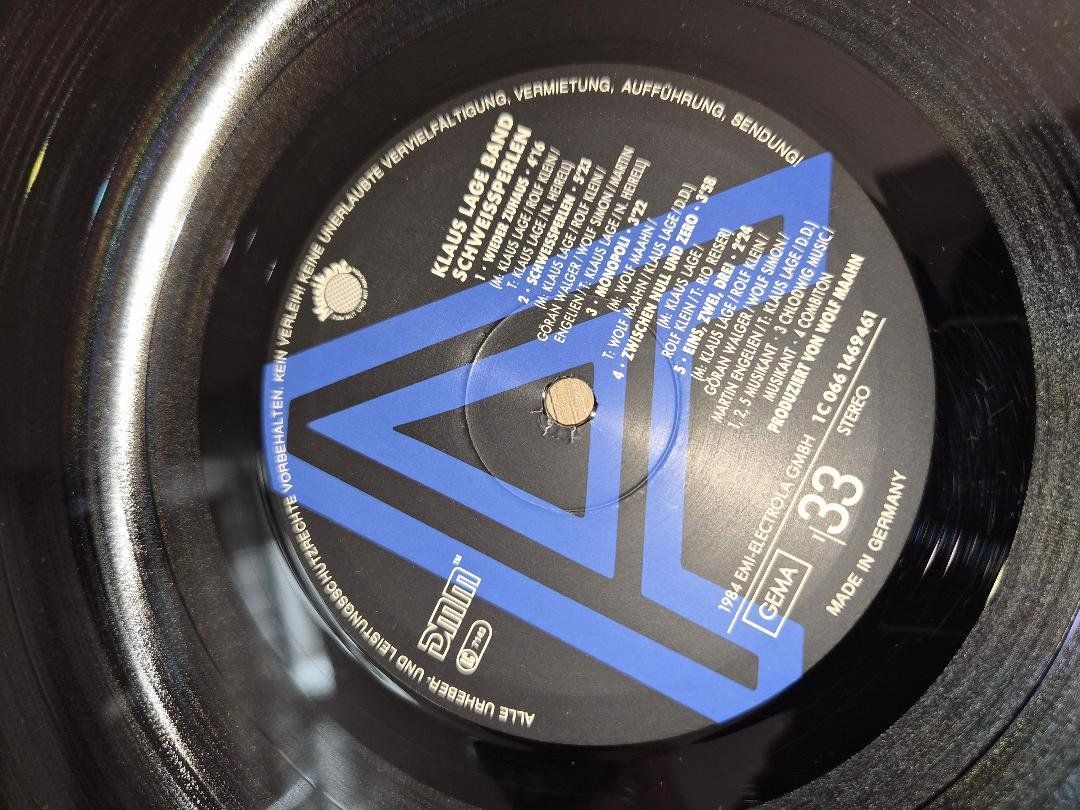 Dischi in vinile: LP Schallplatte Klaus Lage Band "Schweissperlen" – Usato da Dielsdorf venduto da Haesi0 1