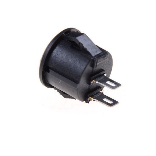 Schalter: Wippschalter rund, schwarz, 2-PIN – Neu (gemäss Beschreibung) aus Luzern von Salefactory 1