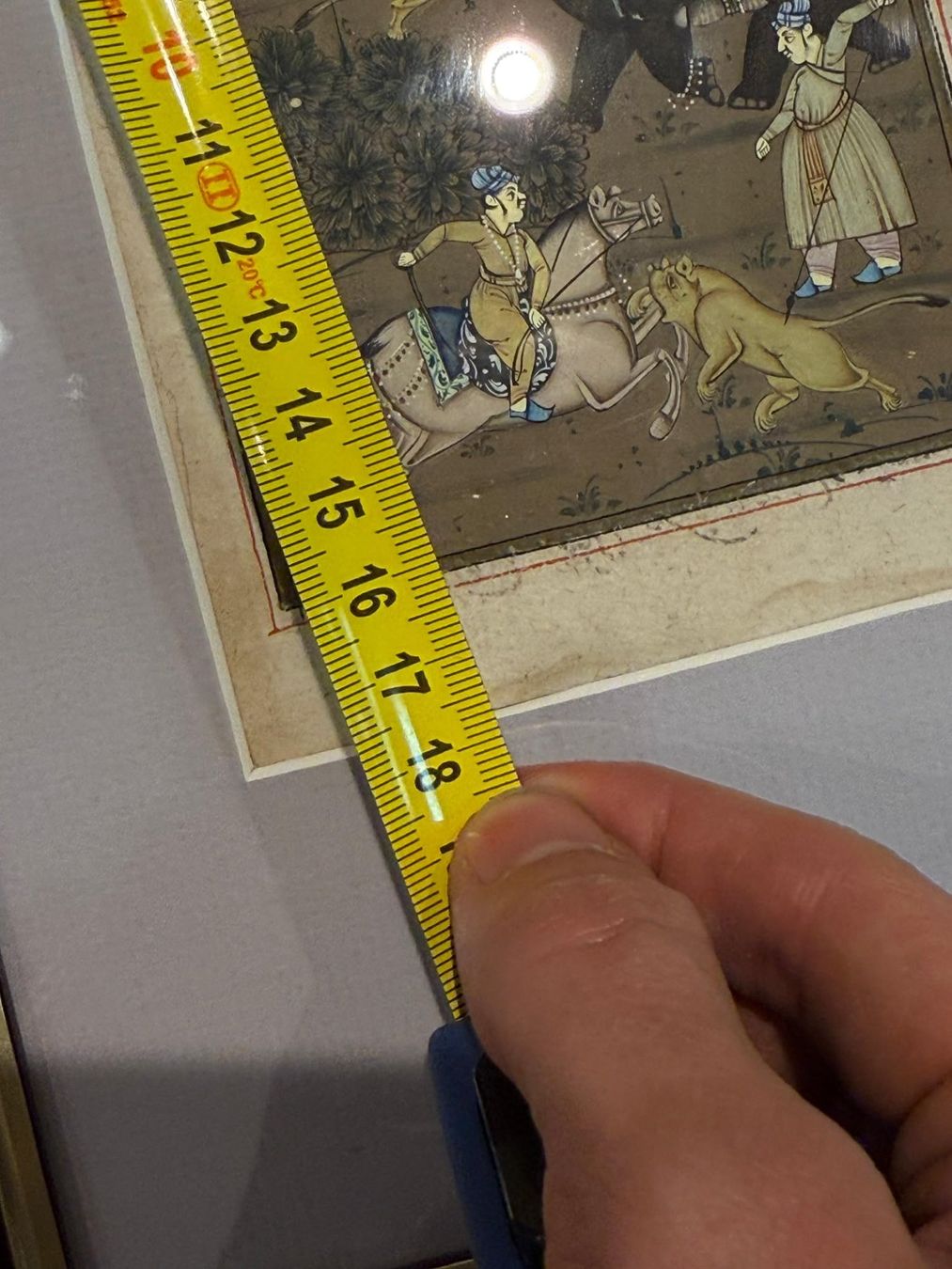 Tableaux: Antike indopersische Miniature, Manuskript – D'occasion à Zofingen par GrosisWonderkeller 5