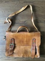 Vintage Ledertasche / Aktentasche, Top Zustand!