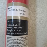 2 tischrollen papier rot