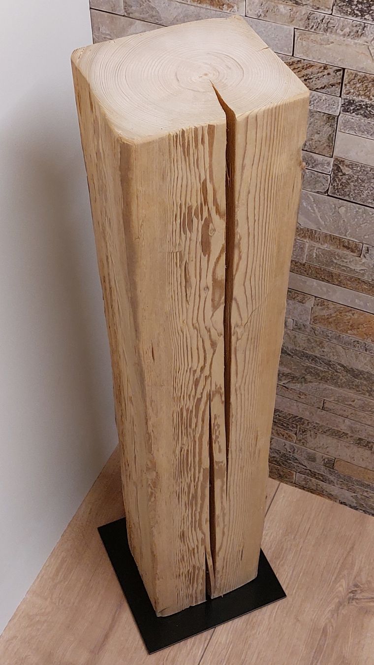 Altro in Decorazioni & Accessori: Altholzsäule / Dekosäule aus einem Altholzbalken – Nuovo e nell'imballaggio originale da Egnach venduto da Oldwoodstyle 7