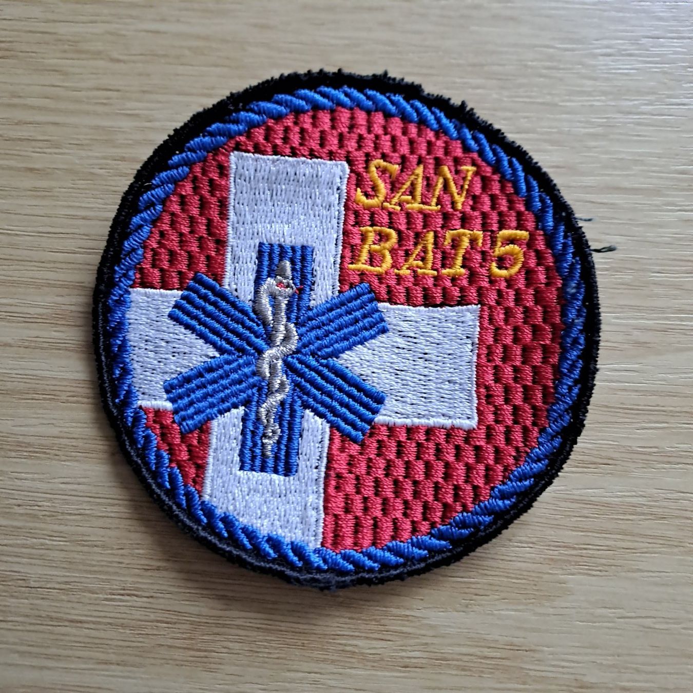 Schweizer Armee Placchette & Badge: SAN BAT 5 – Usato da Gipf-Oberfrick venduto da Mig_29