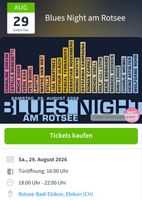 2 Tickets Blues Night Ebikon 29.08.2026