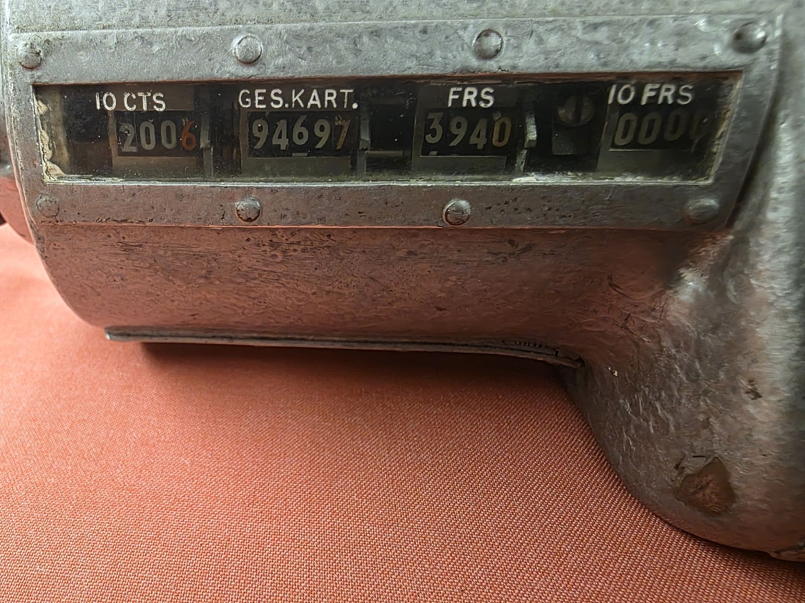 Biglietti: Ticketautomat TIM Ticket Equipment Ltd antik Postauto – Usato da Mümliswil venduto da Mizzi77 8