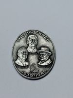 Medaille "The Big Three" 1939-1945 Churchill Stalin Roosevel