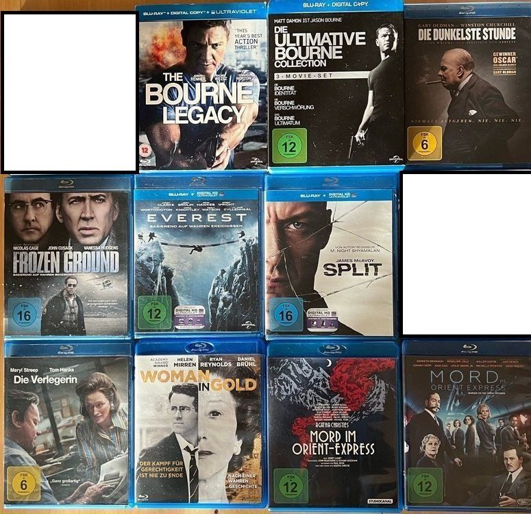 Tutti i DVDs: 30 Klassiker und Aktion auf Blu-Rays – Usato da Zufikon venduto da h_s_8xnb